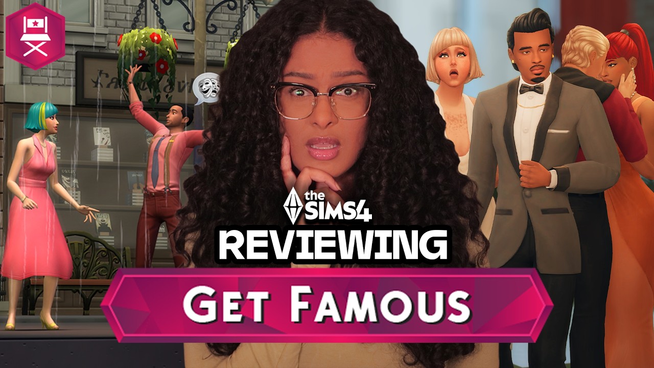 Чрезвычайно честный обзор игры The Sims 4: Get Famous ⭐️