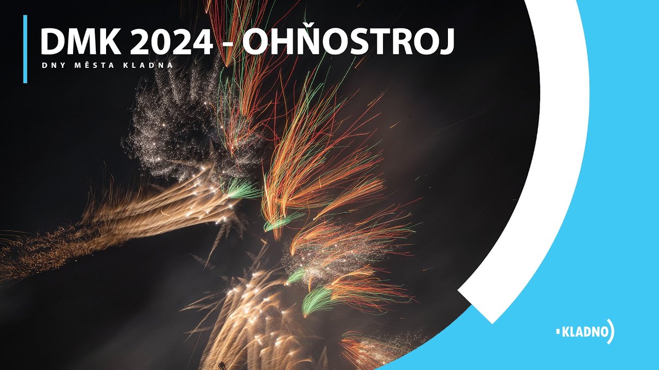 Dny města Kladna 2024: Ohňostroj