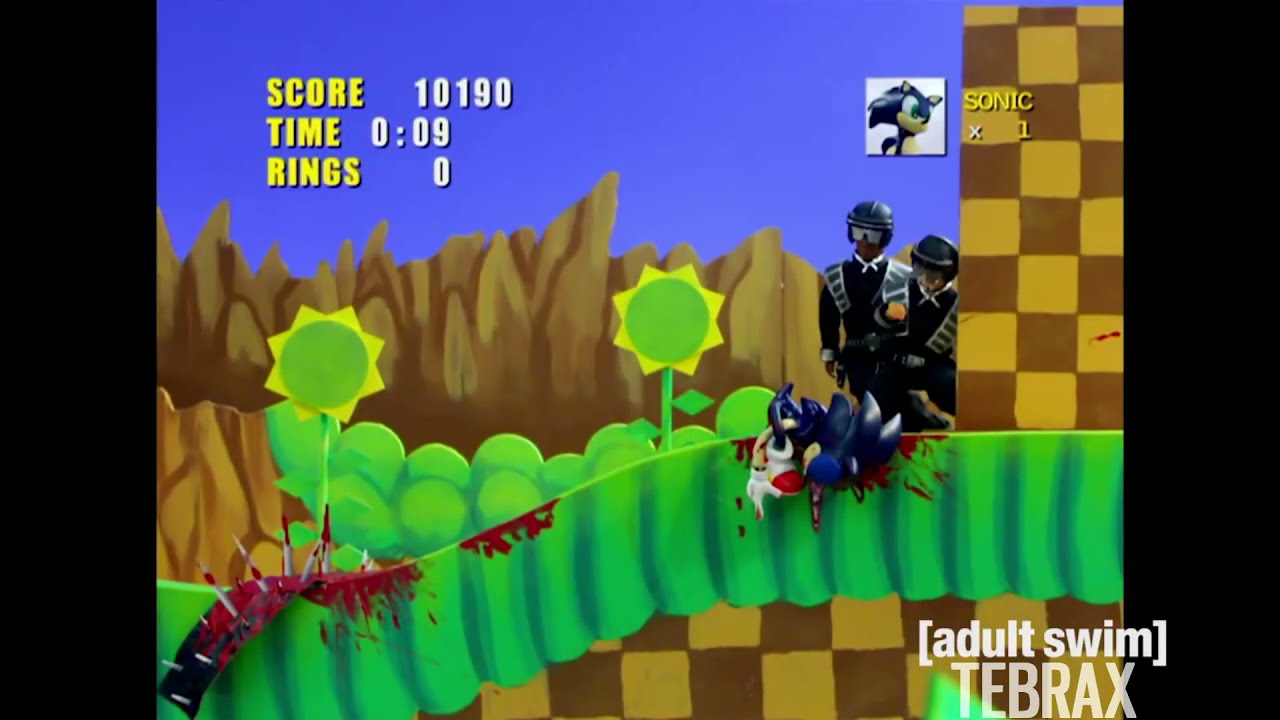 Sonic the hedgehog Robot chicken videoreacion