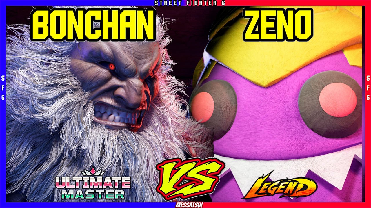SF6 Bonchan (Akuma) VS Zeno (Blanka)💥Messatsu!💥スト6💥Street fighter 6