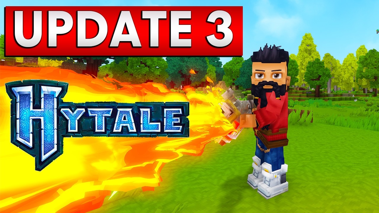 NEW Hytale Update 3 - It's HOT!