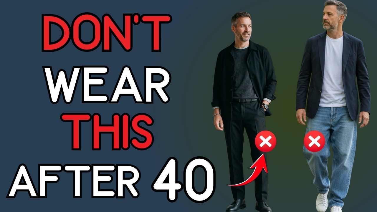 10 Everyday Outfit Formulas For Men Over 40 That Actually Work | 40+ Men's Fashion