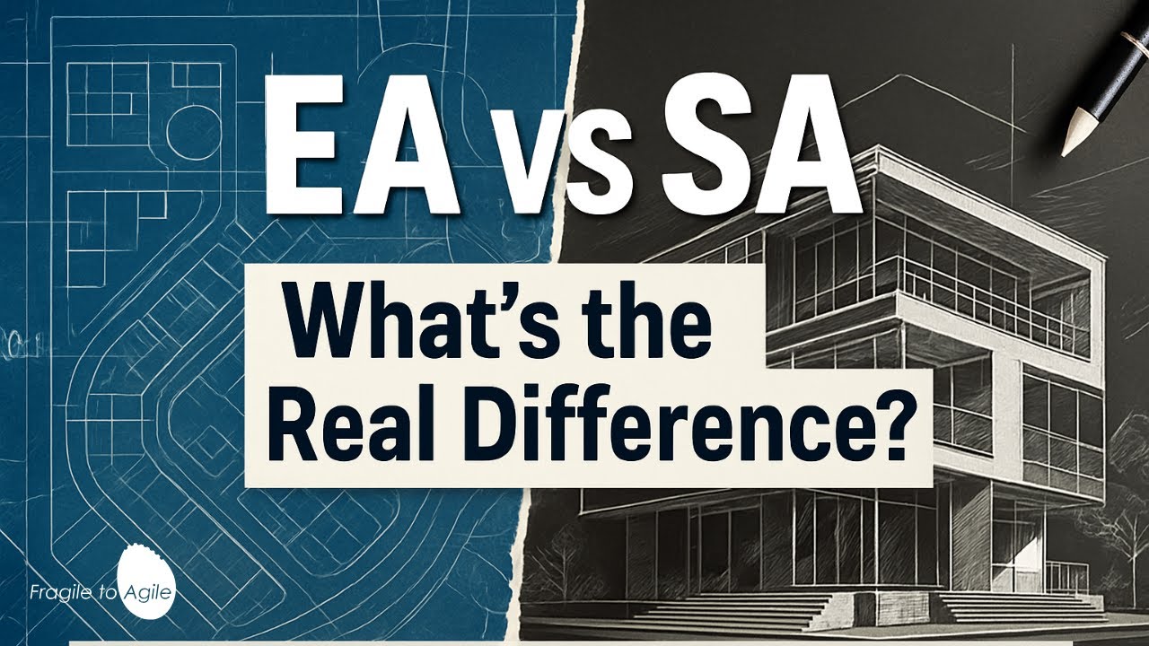 The difference between Enterprise Architecture and Solution Architecture