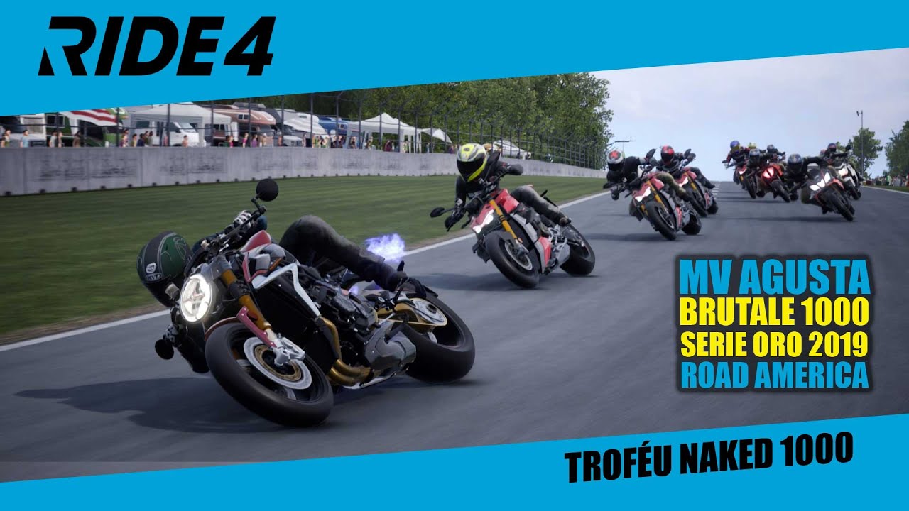 Ride 4 Liga das Américas - Troféu Naked 1000 - Road America