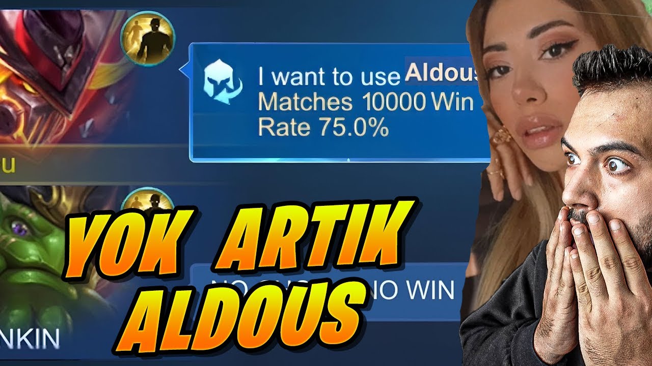 GLOBAL 1 ALDOUSU İZLEDİK - 10K MAÇLI ALDOUS RAKİBİ YOK EDİYOR - Mobile Legends