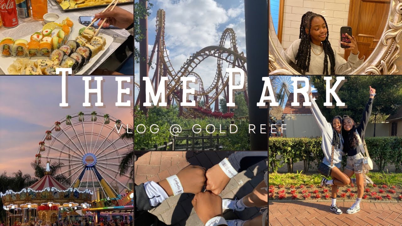 Theme Park at Gold Reef City🎡 | Vlog | Fancy’s Life