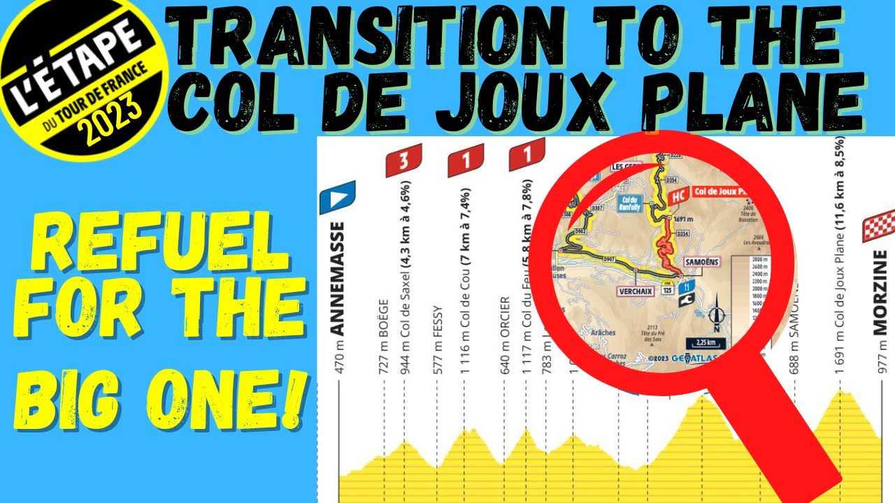 L'Etape du Tour 2023 Route Preview | Col de Joux Plane Approach | Taninges to Samoens