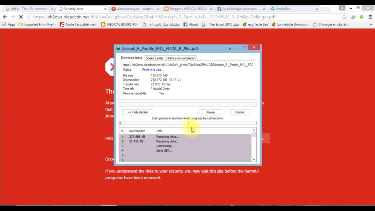 HOW TO SKIP WARNING PAGE TO DOWNLOAD FILES