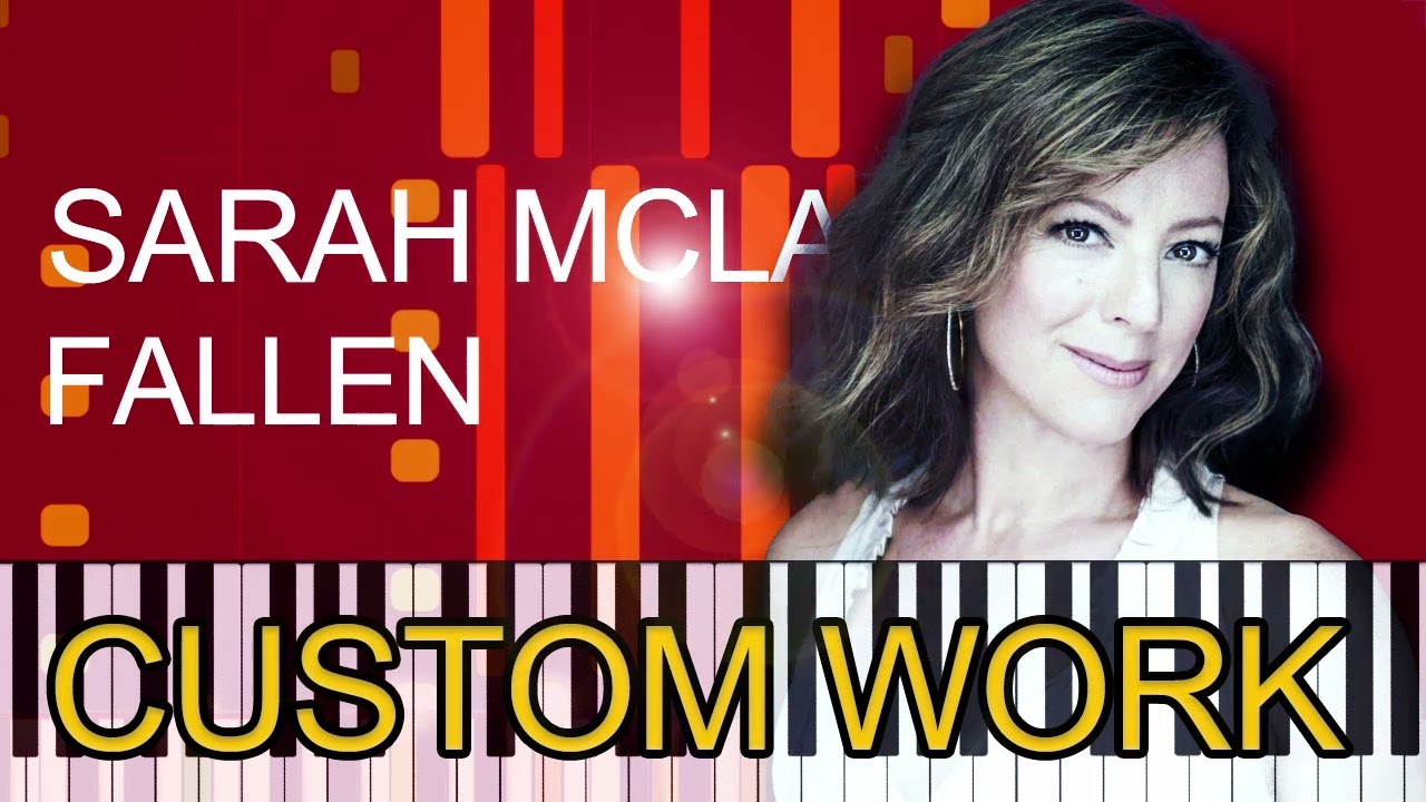 Sarah McLachlan - FALLEN (PRO MIDI FILE REMAKE) - "in the style of"