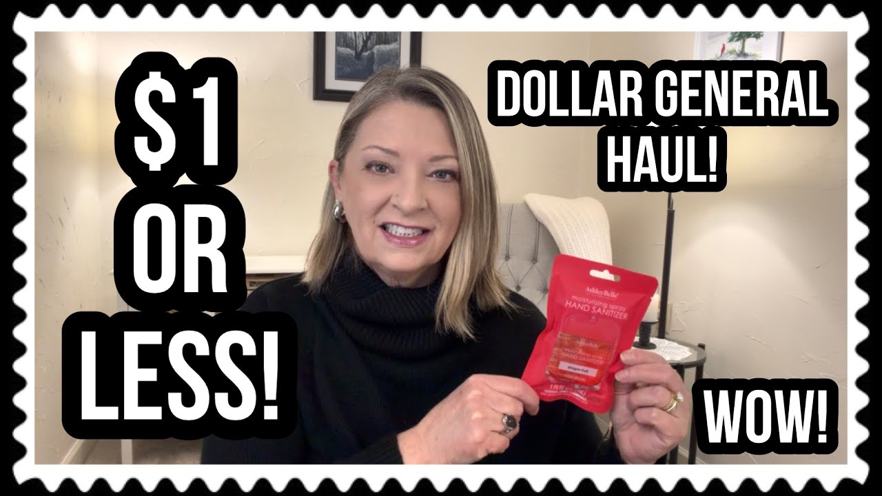 DOLLAR GENERAL HAUL | $1 or Less! | WOW | Awesome Finds🌟 #dollargeneral #haul 