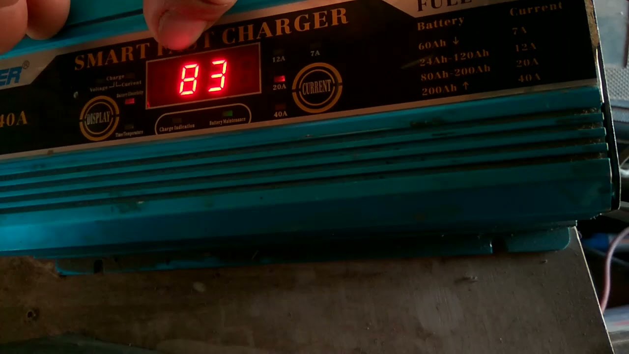 review charger aki suoer 40A