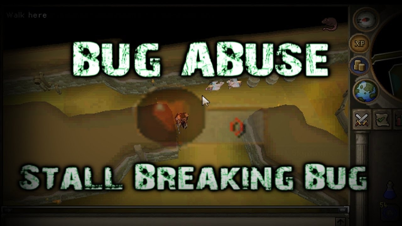RuneScape Bug Abuse - The Stall Breaking Bug [Preview]