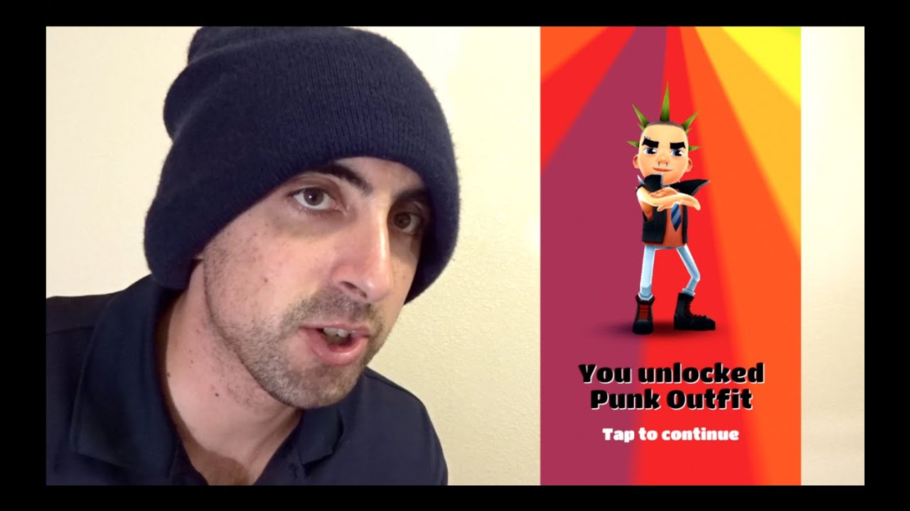 Unlocking Punk Outfit on Subway Surfers!