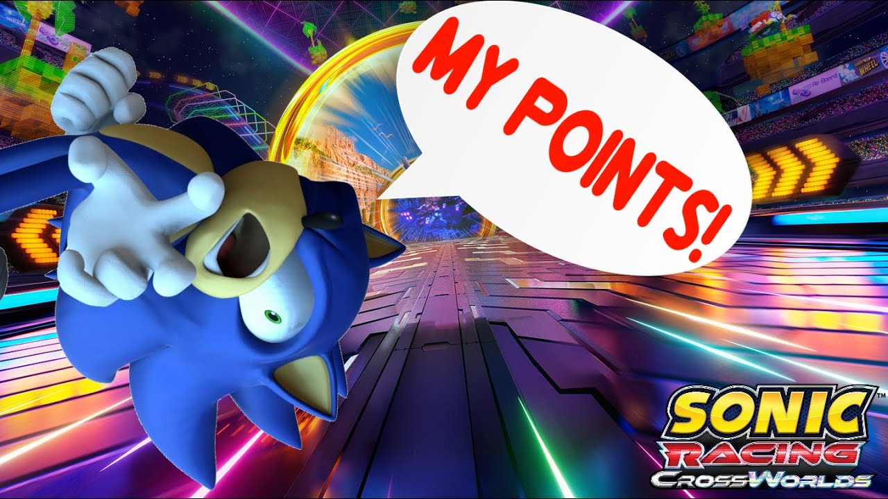 I ACTUALLY WIN A RACE AT THE END!   Sonic Crossworlds Legend Competition