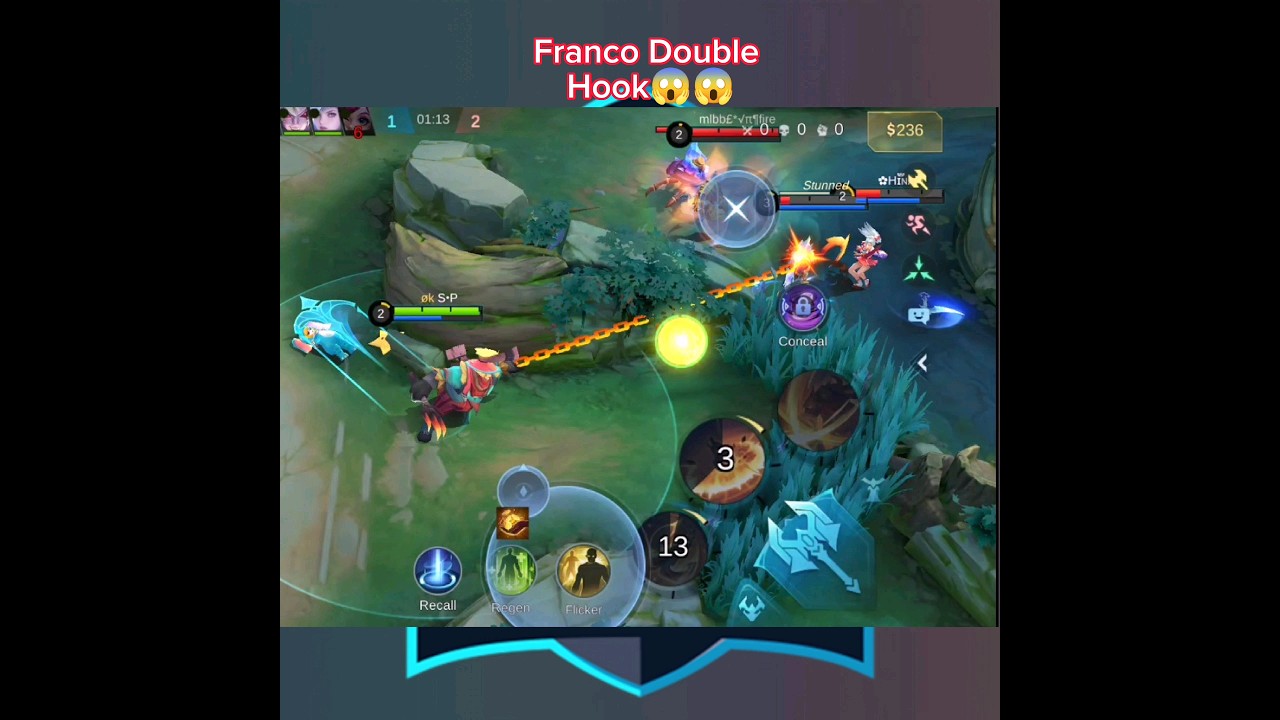 No escape #shorts #mobilelegends #franco #mlbb