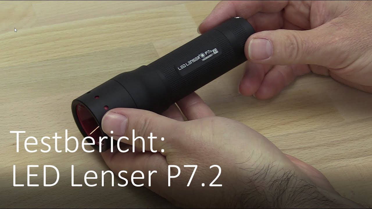 LED Lenser P7.2 im Taschenlampen Test