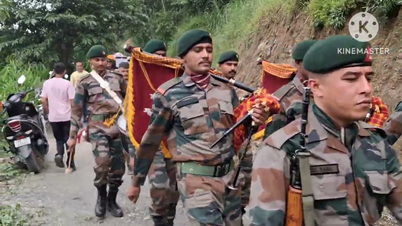 FUNEREAL OF GORKHA JAWAN NO 9426317N LNK SHIVA CHETTRI 1/11 GR. 18/10/2024