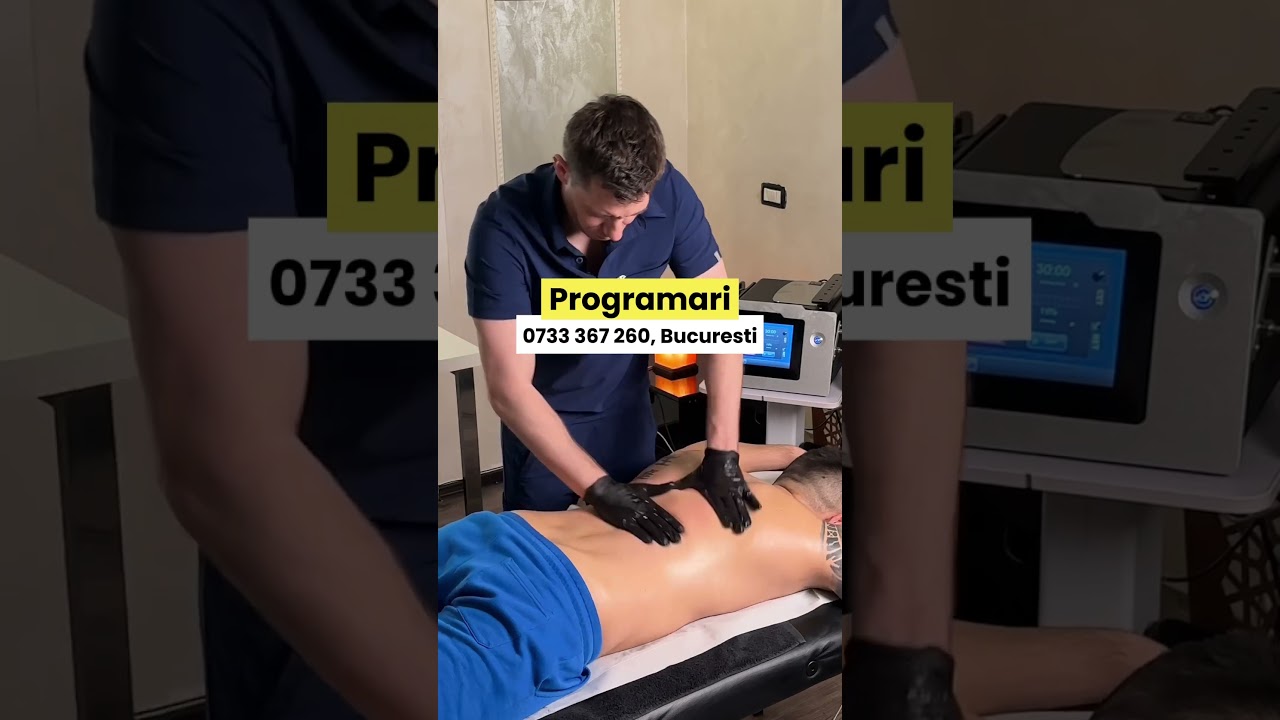 Masaj terapeutic pentru durerile de spate și hernia de disc #herniededisc #kinetoterapie #sciatica