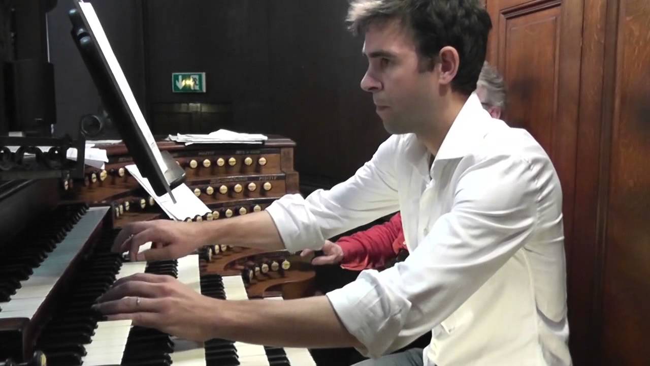 Martin Bacot plays Bach/Widor: Mattheus Final, at St Sulpice