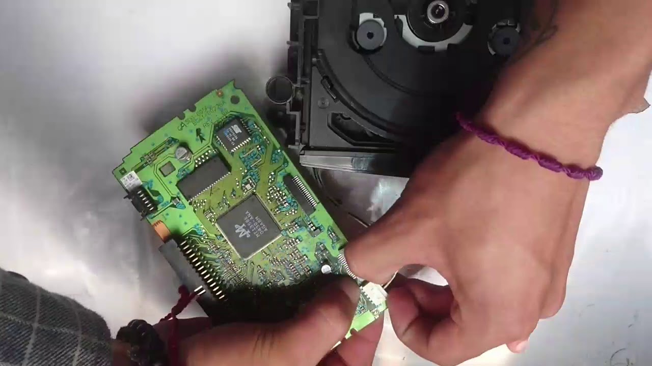 Reparando lector de dicos de un XBOX clasico