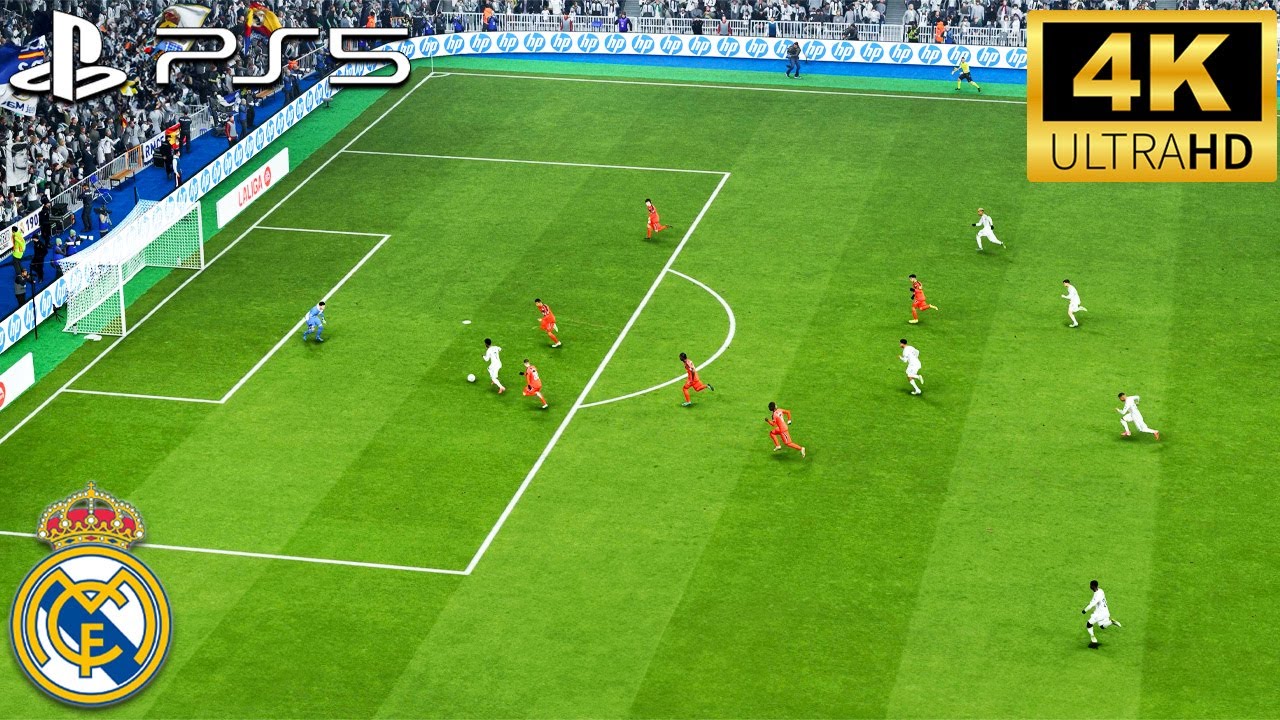 Геймплей карьеры менеджера EA FC 26 — Ла Лига: «Реал Мадрид» против «Райо Вальекано» (PS5 4K)