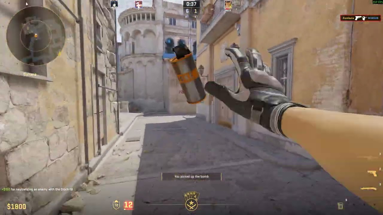 1v6 clutch with 12 health