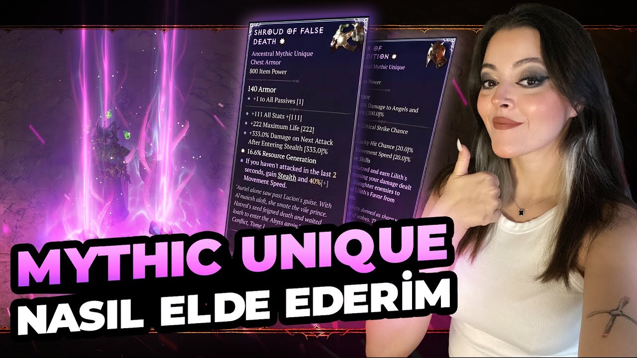 Mitik Eşyalar Nedir ve Nasıl Elde Edilir? - Diablo 4