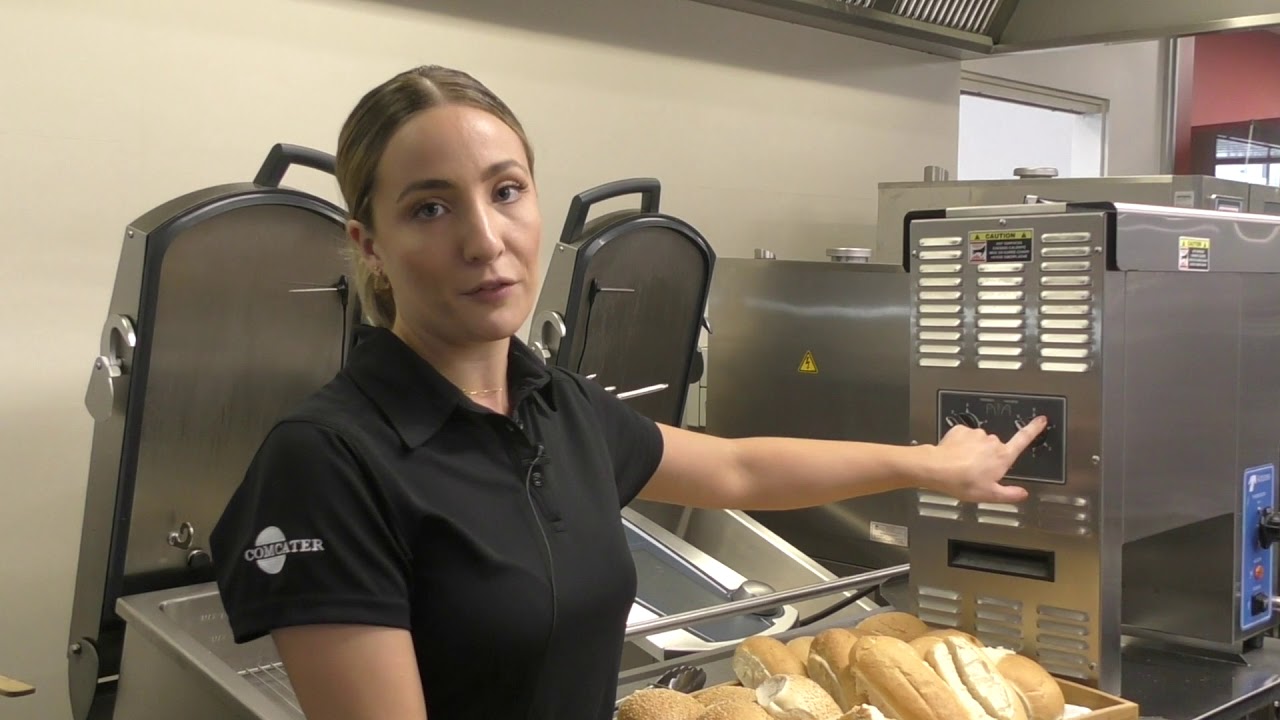 Save space, time & labour in QSRs with the Antunes Vertical Contact Toaster.