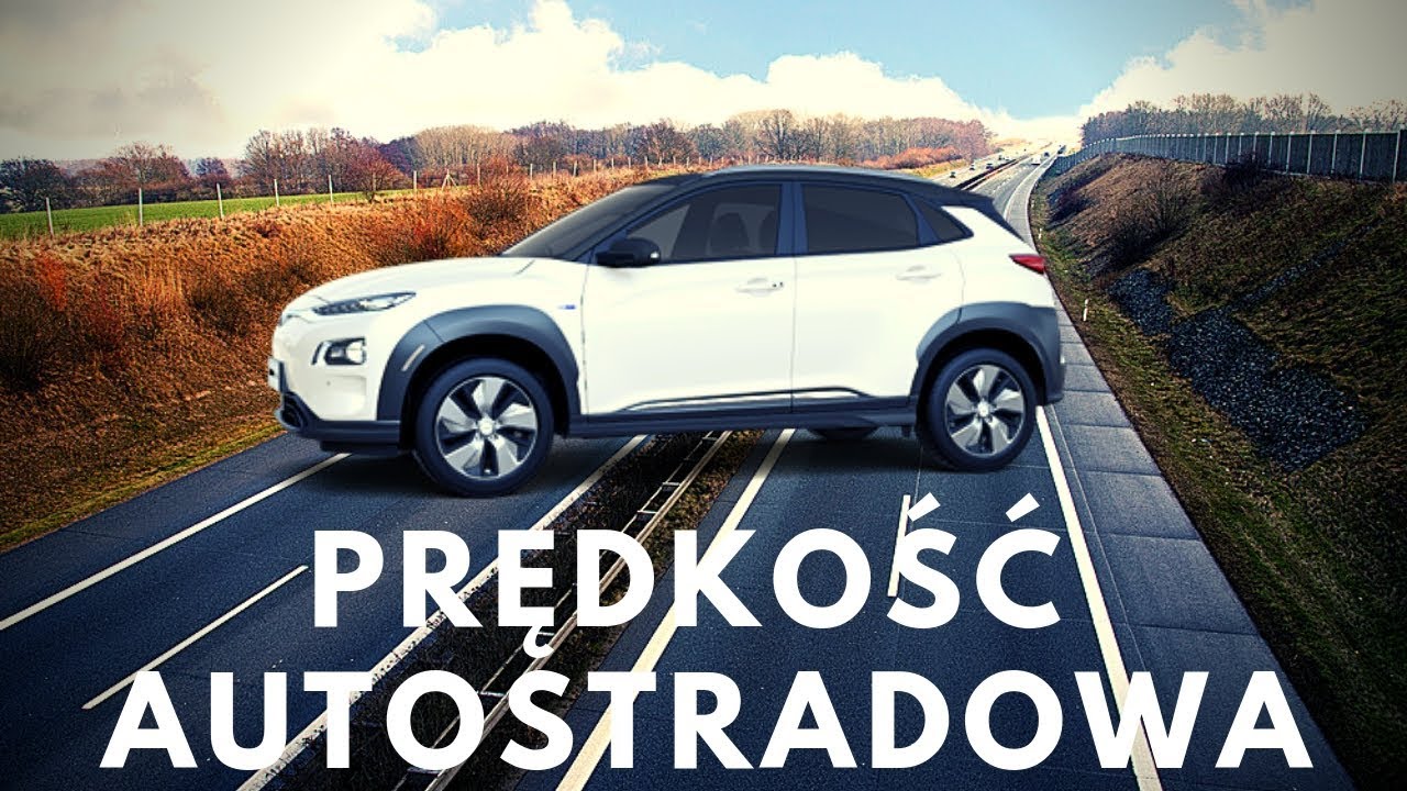 Zużycie ENERGII na autostradzie HYUNDAI KONA ELECTRIC | Daniel Grzyb