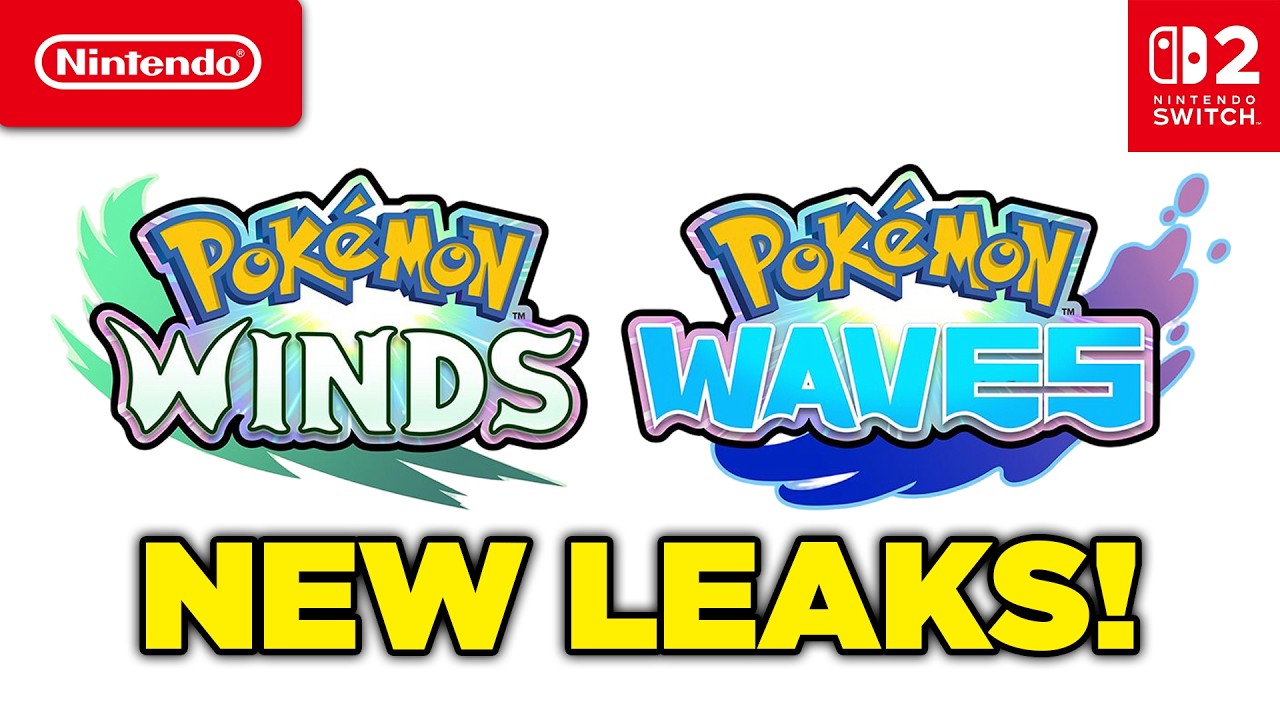 Только что появилась крупная утечка информации о новом покемоне Winds & Waves! Вау!