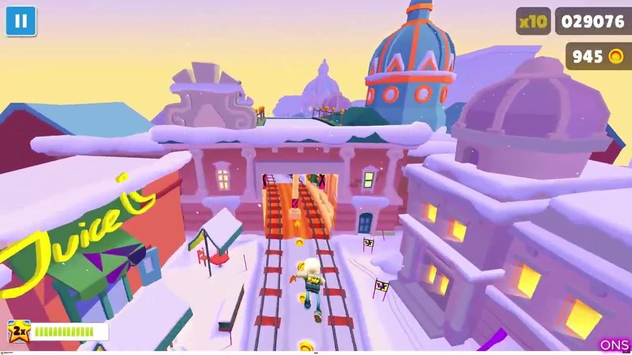 Subway Surfers (2026) - Winter Extreme Gameplay | PC 4K