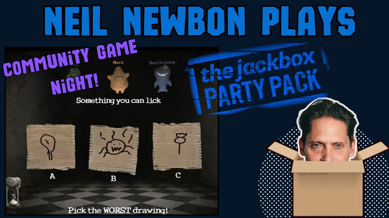Community Game Night - Jackbox with Neil Newbon!