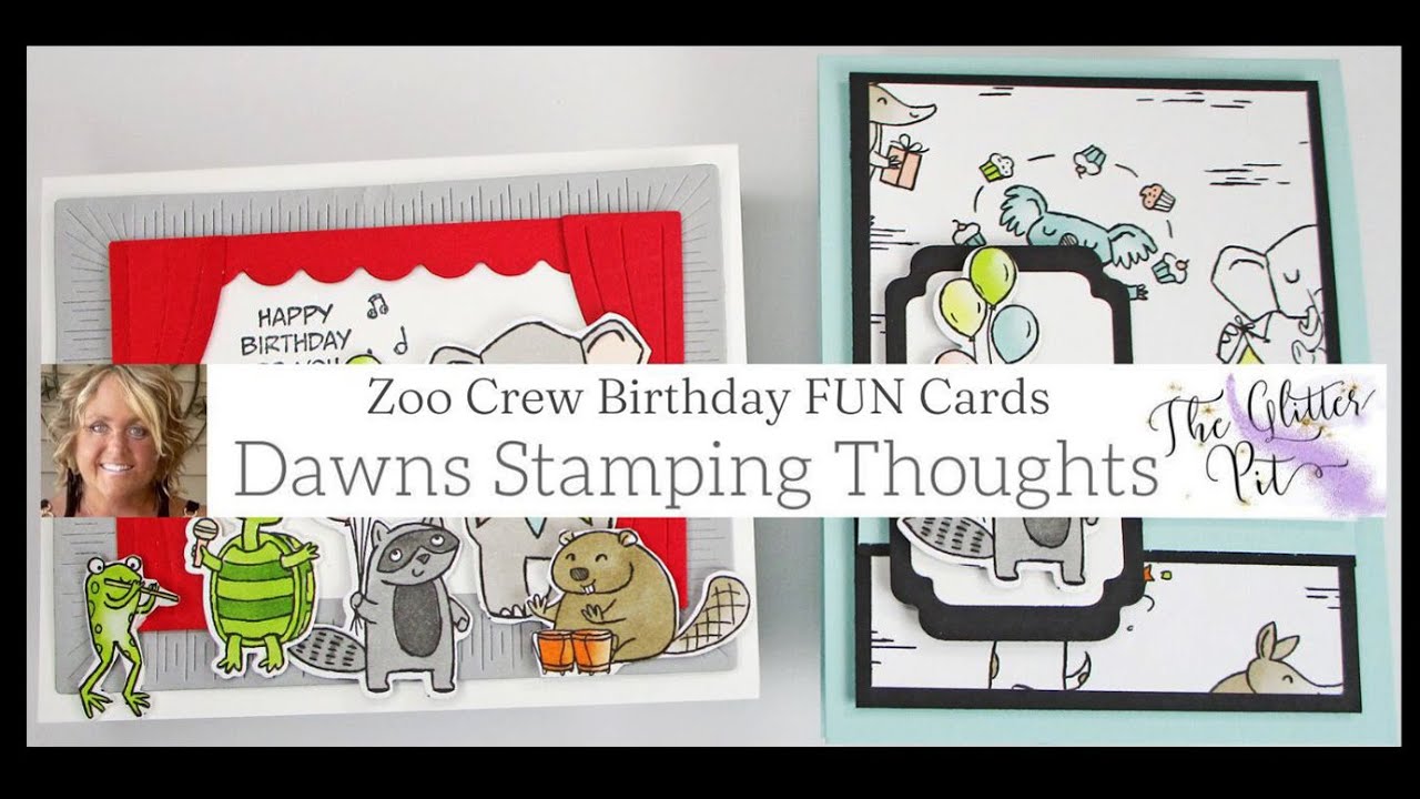 🔴 Zoo  Crew   Fun  Birthday  Card  Class