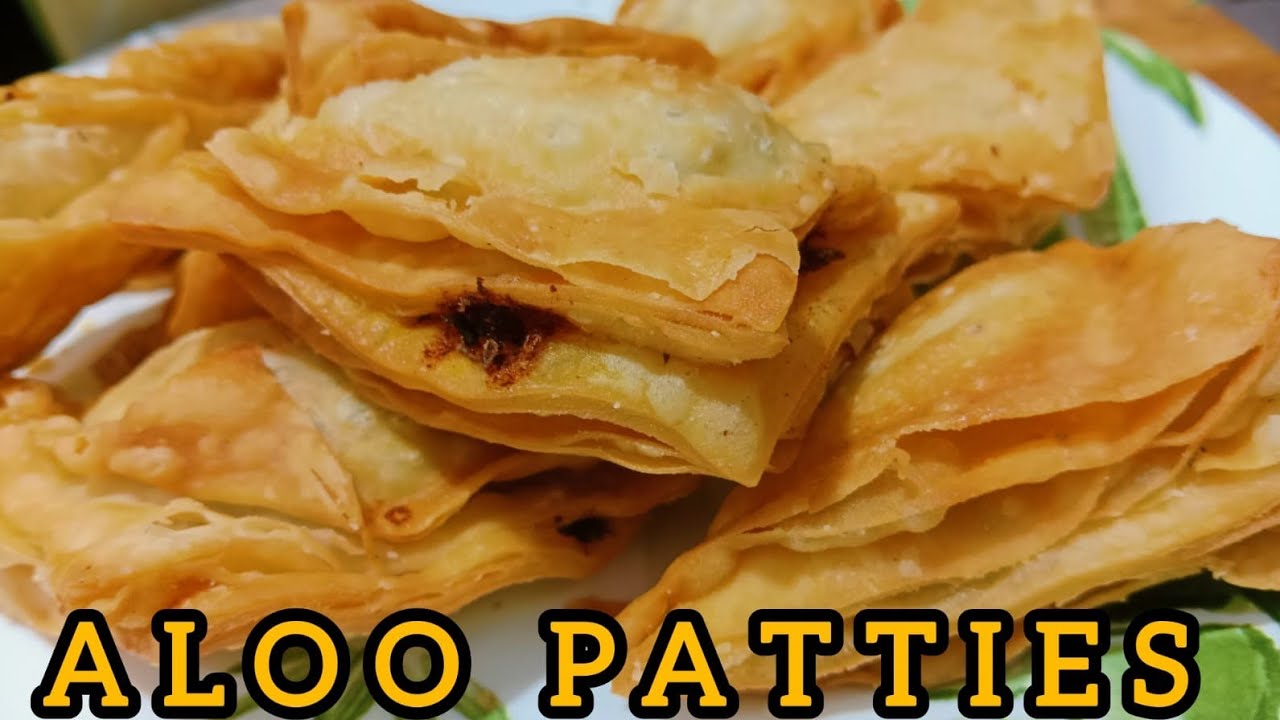 Crispy Aloo Patties | Crispy Aloo Puff Recipe | Aloo Puff pastry | by Inaaya food secrets 