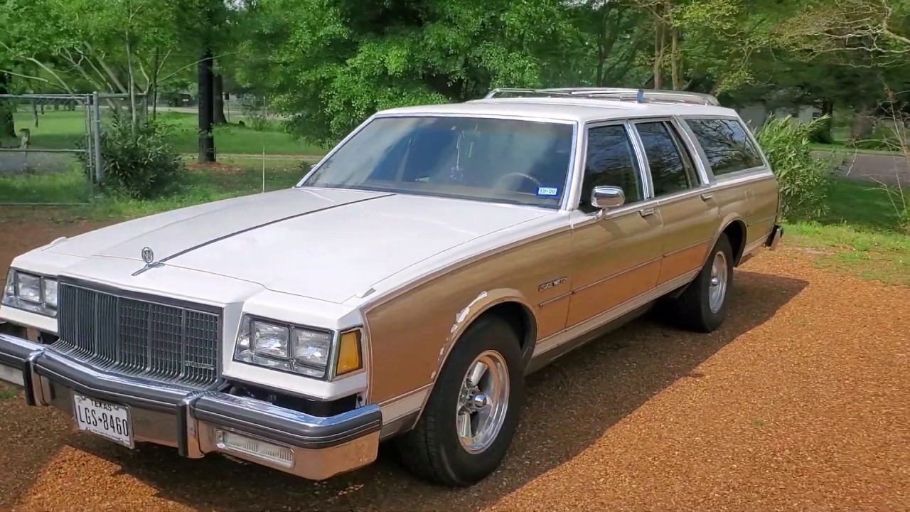 1990 Buick Estate Wagon, Oldsmobile 307 4-bbl