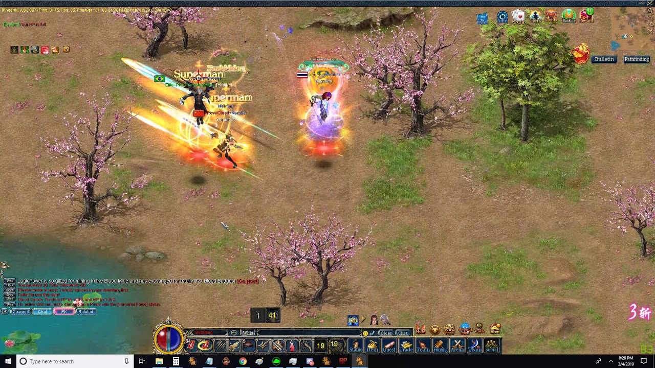 Conquer Online: Phoenix Server Class PK