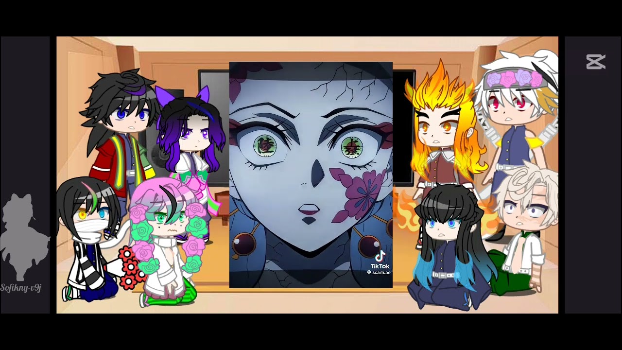 ✨ pilares reaccionan a nezuko kamado ✨#demonslayer #gachanox #kimetsunoyaiba #nezuko #pilares