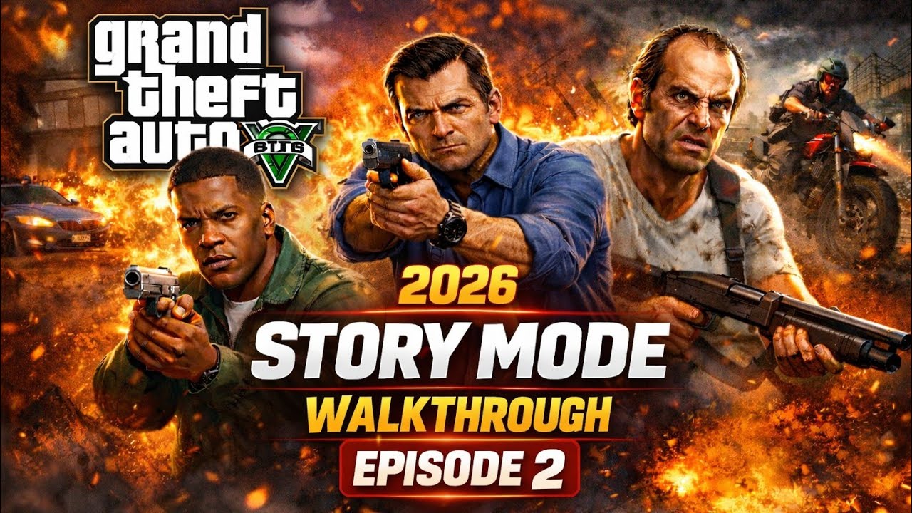 GTA V Story Mode Gameplay Walkthrough Episode 2 (2026) | Grand Theft Auto V Story Mode Ep 2