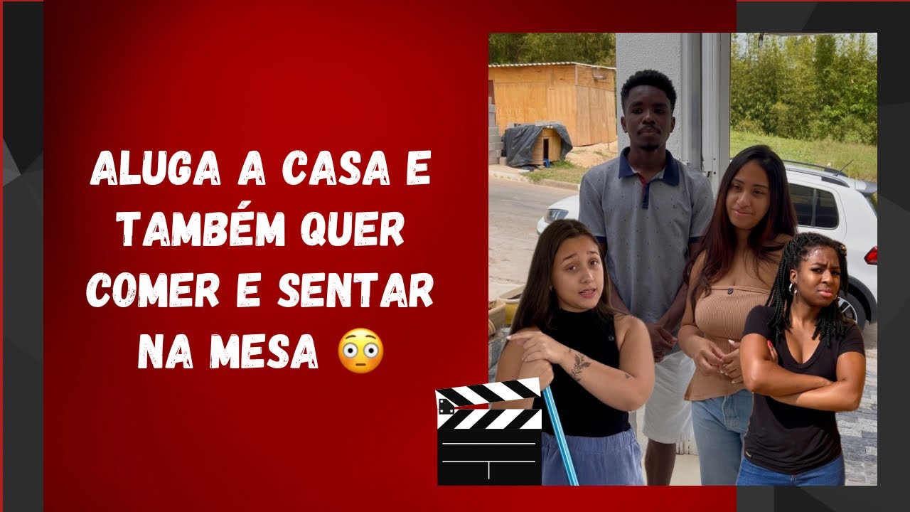 Aluga a casa e também quer comer e sentar na mesa 😳