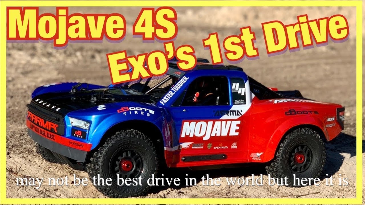 Arrma Mojave 4S Exo’s First Drive