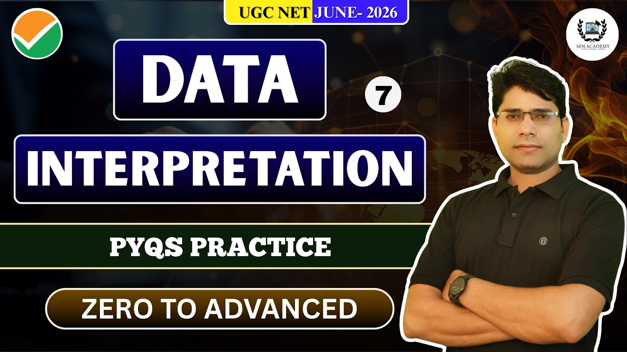 Data Interpretation | PYQ Practice | NET June 2026 Preparation | Live Class