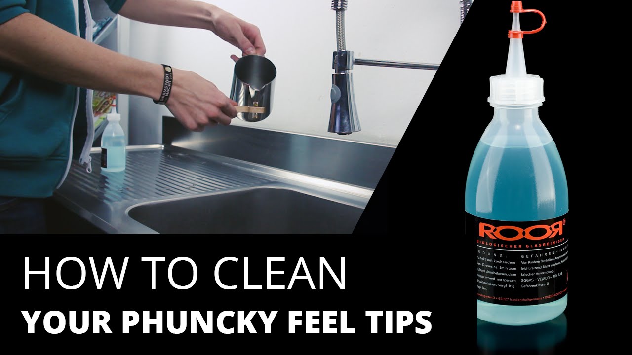 how to clean your phuncky feel tips in less than 1 minute