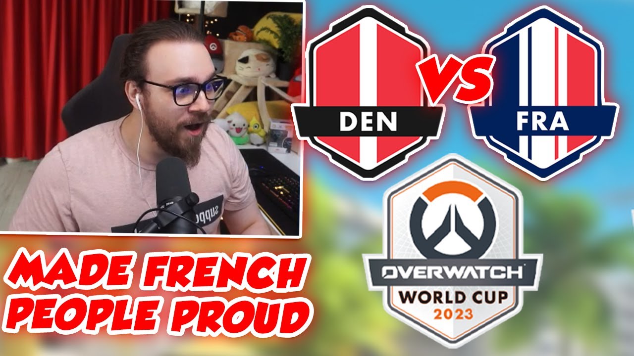 mL7 spectates France vs Denmark in Overwatch World Cup 2023