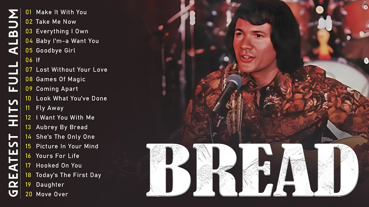 Bread & David Gates – Love Songs Full Album | Greatest Hits Collection (Soft Rock Classics)