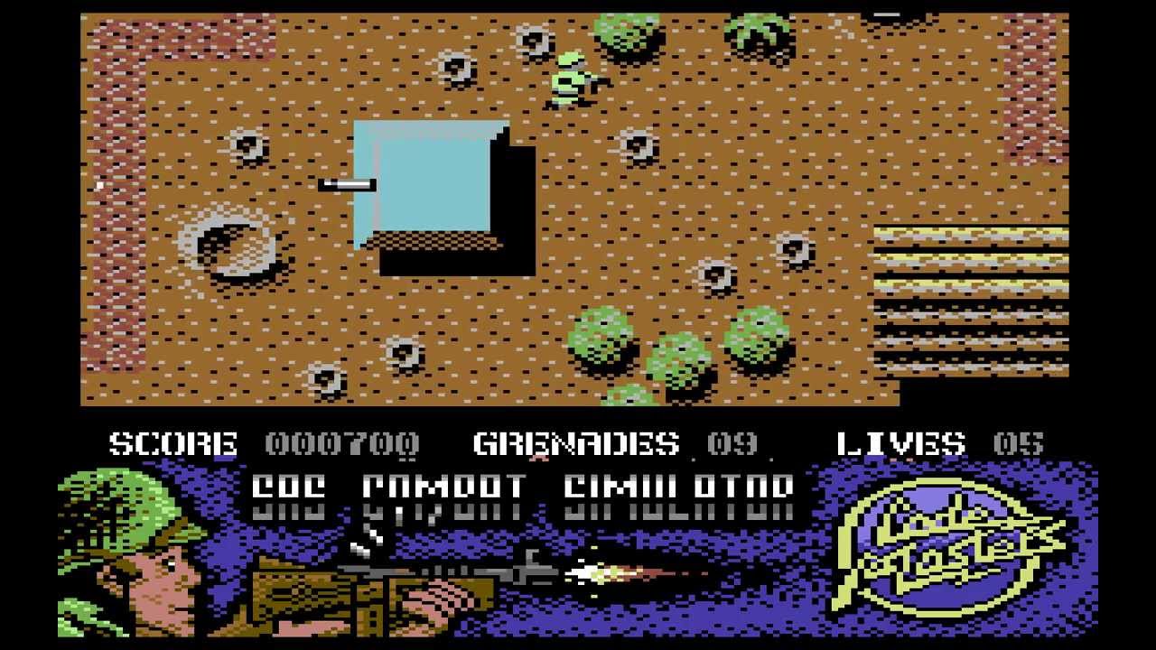SAS Combat Simulator Longplay (C64) [50 FPS]