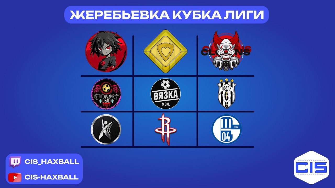 Жеребьевка Кубка лиги ЧР#16