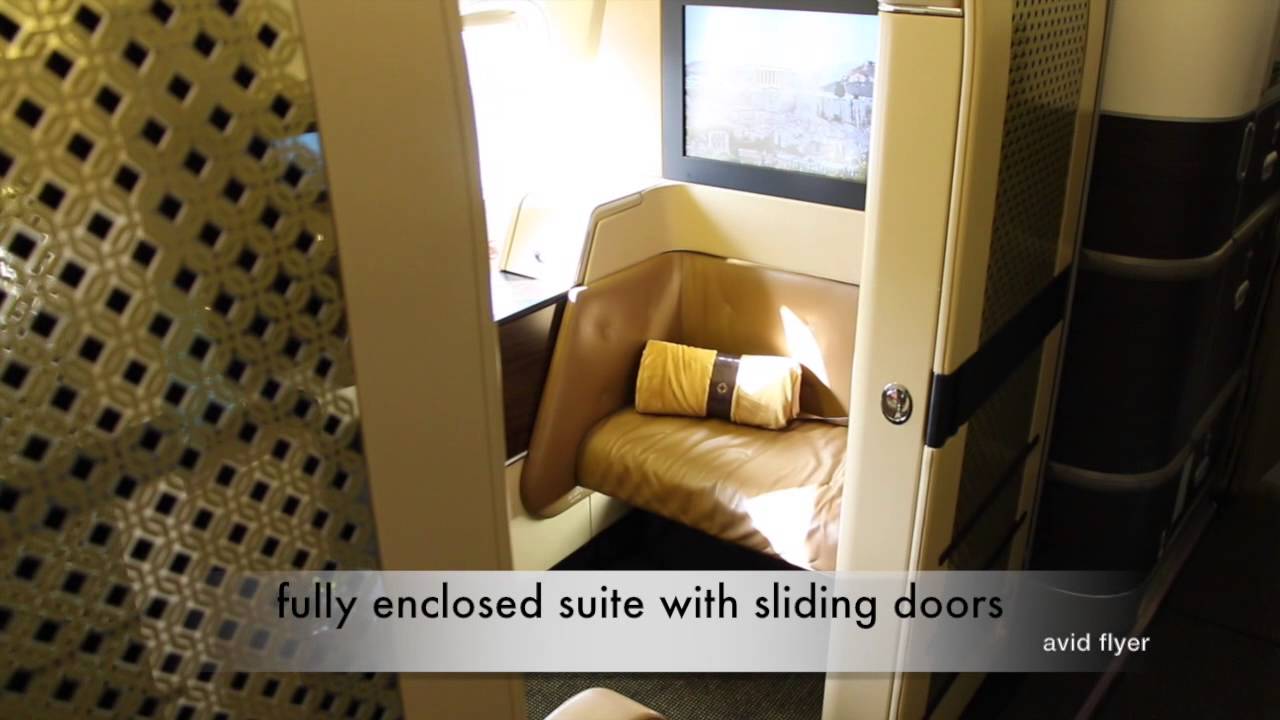ETIHAD Airways First Class - a world of luxury ETIHAD primeira classe para São Paulo