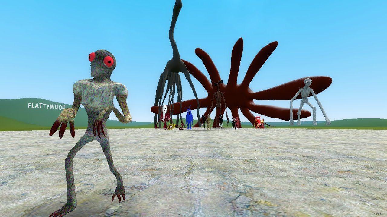 CHICKEN GHOST VS TREVOR HENDERSON CREATURES!! Garry's Mod Sandbox