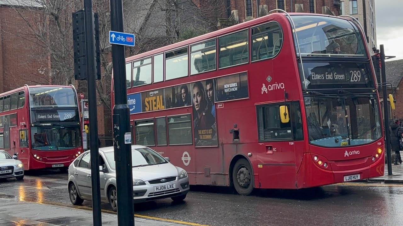 3 Croydon Buses are 250 & both 289s 
