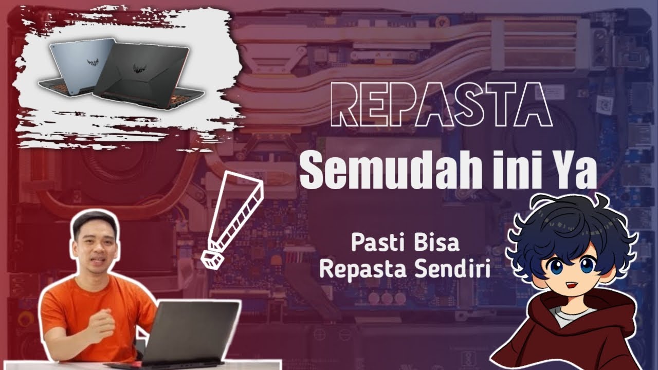 Ganti Thermal Pasta TUTORIAL & REVIEW Asus Tuf Gaming MX6